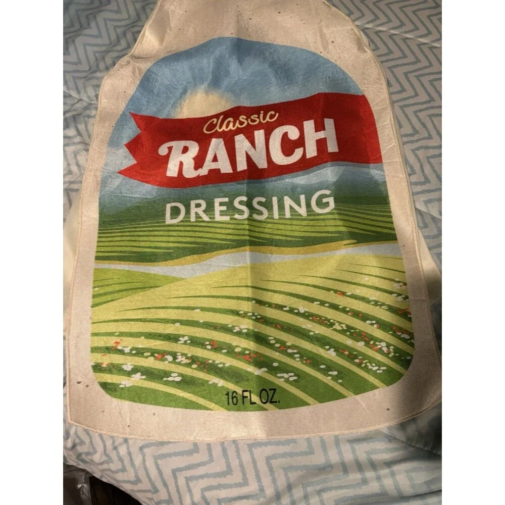 Rasta Imposta Adult Ranch Dressing Bottle Costume - One Size Fits Most - White